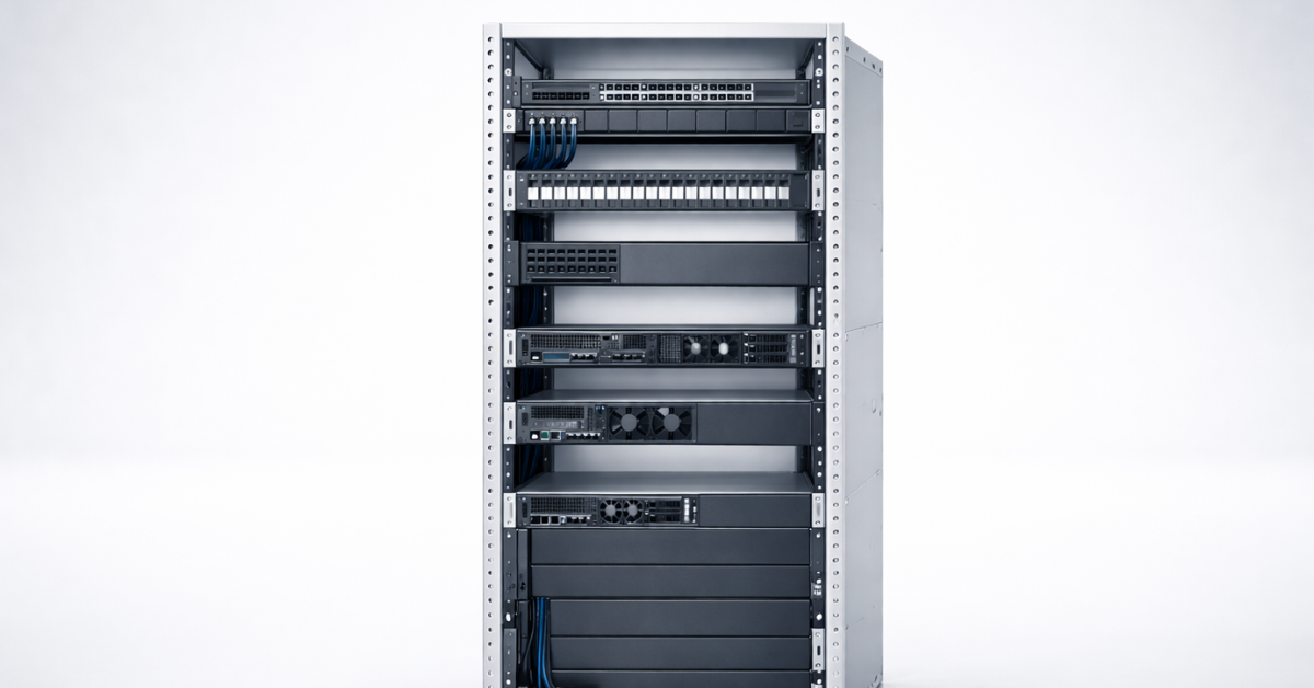 Пример планирования серверной стойки