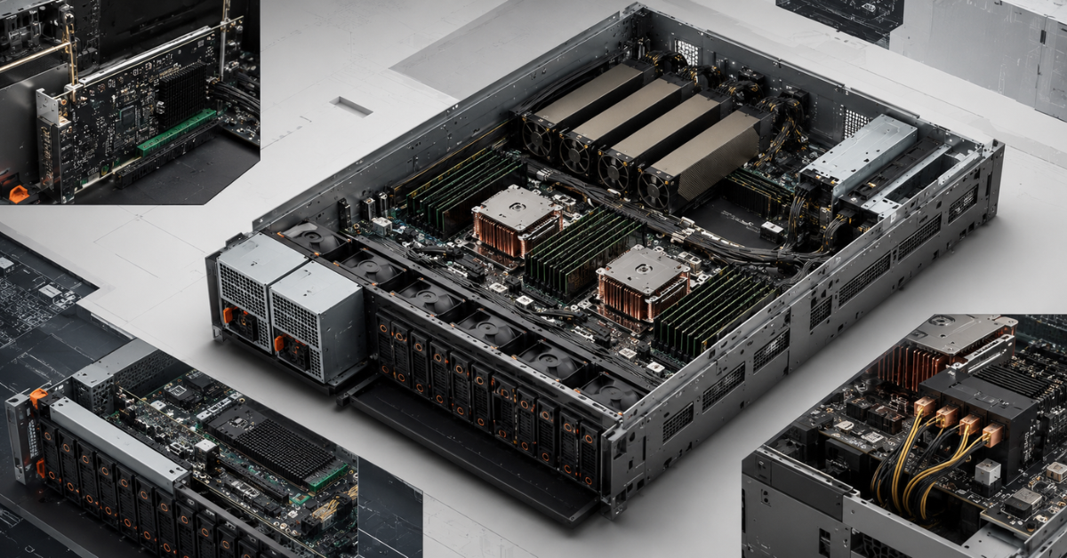 AI-сервер: GPU, CPU, RAM, PCIe и NVMe