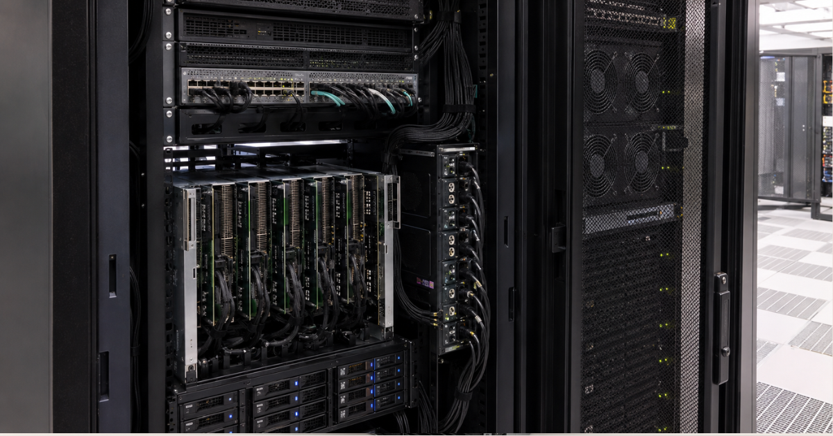 CPU, RAM, NVMe, сеть, питание и охлаждение GPU-сервера
