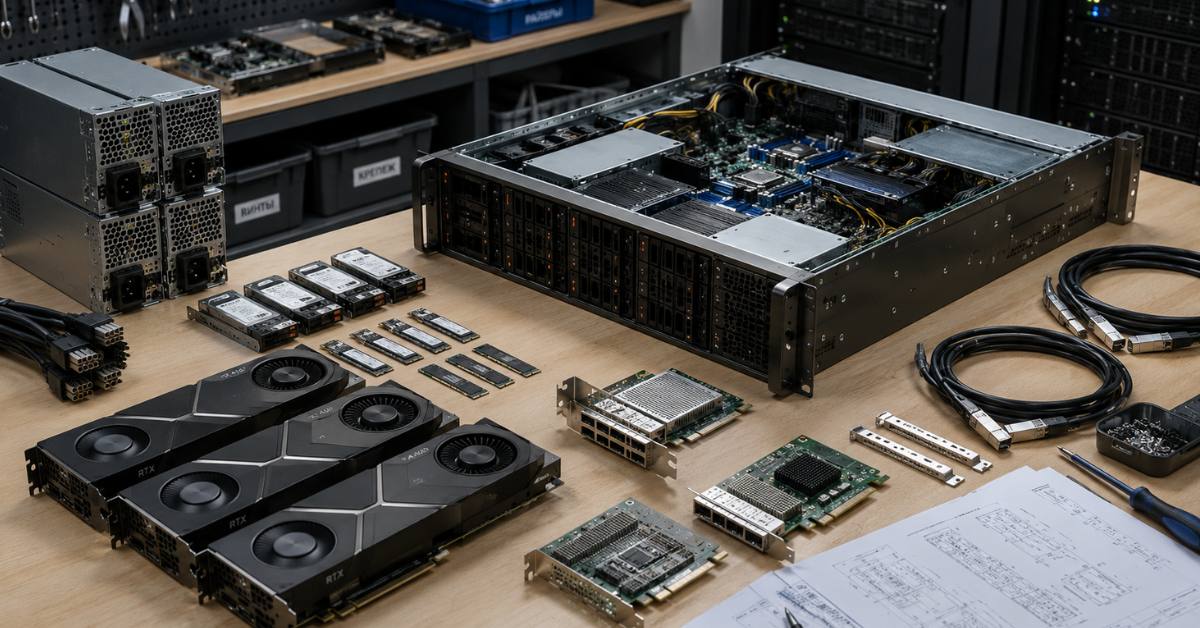 Кастомная конфигурация GPU-сервера