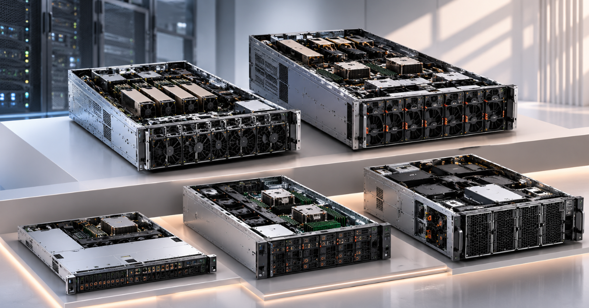 Сравнение моделей Dell PowerEdge для AI