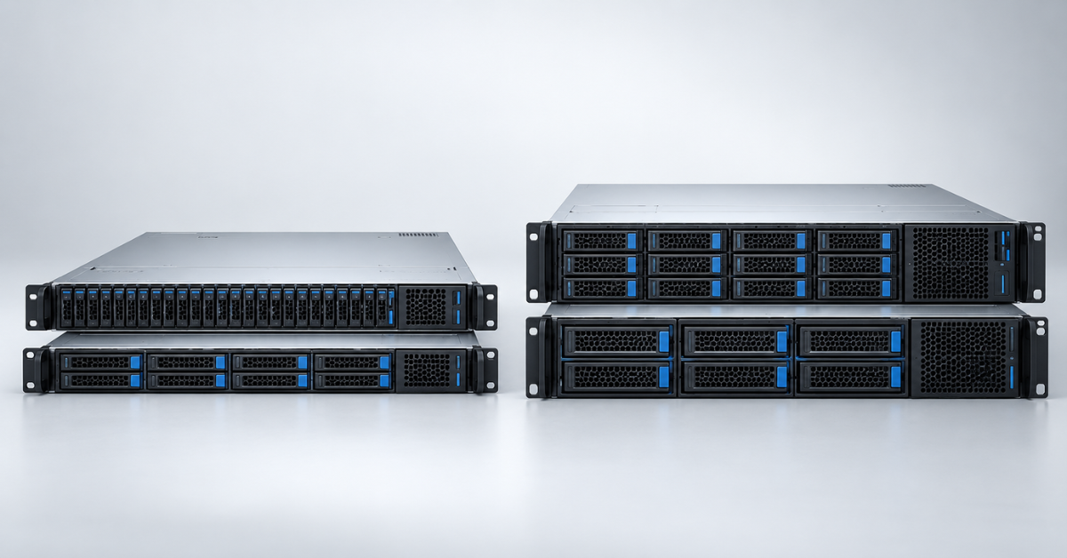 Dell PowerEdge R660, R660xs, R760 и R760xs
