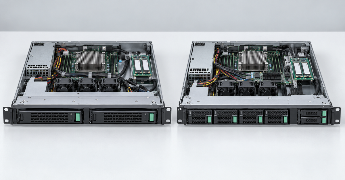 Конфигурации дисковой подсистемы HPE ProLiant DL20