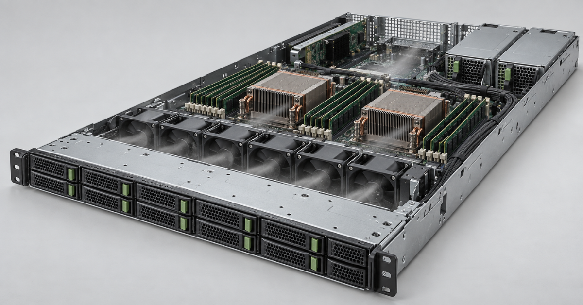 Сеть, ускорители и охлаждение HPE ProLiant DL365