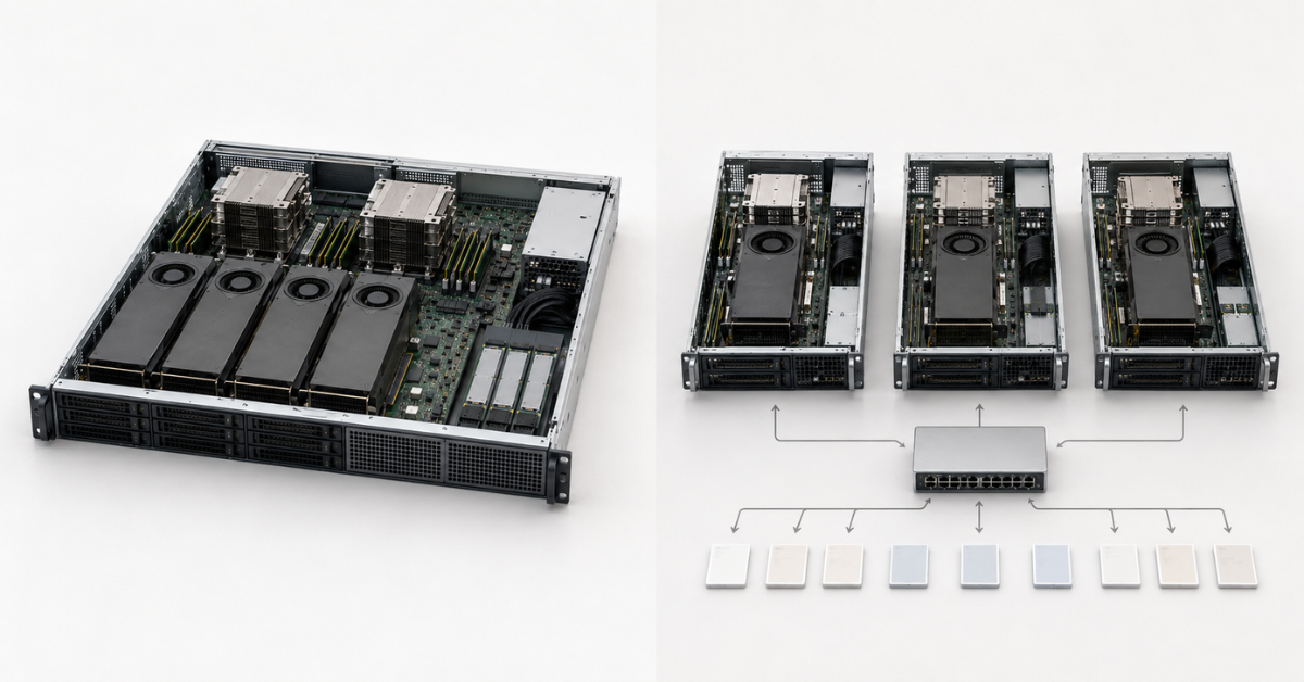 Несколько GPU или несколько серверов
