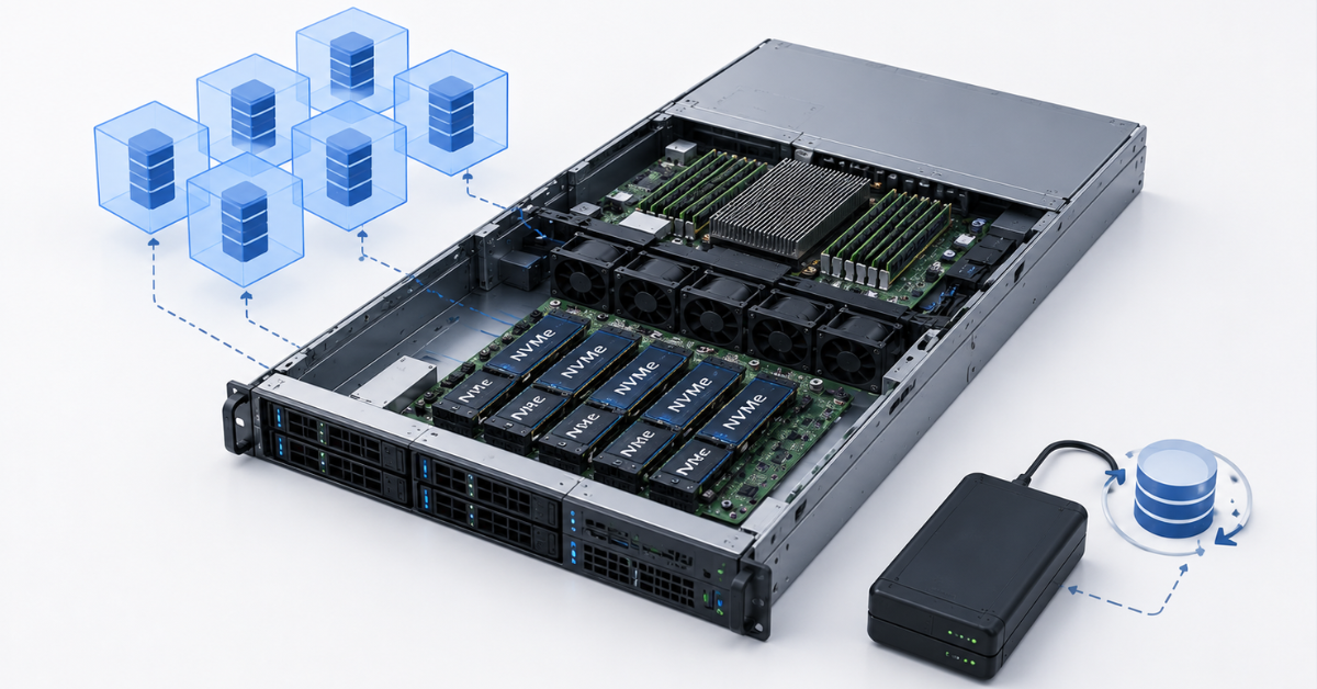 Локальные NVMe для виртуализации