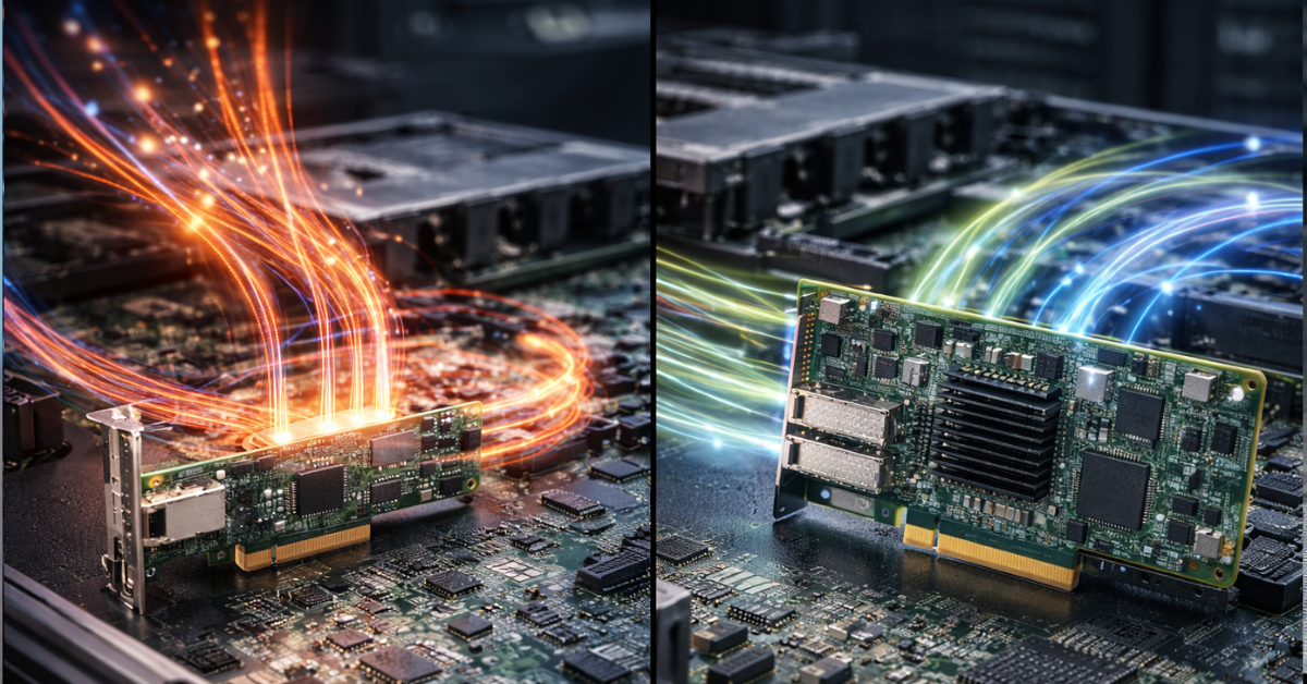 Современная серверная NIC