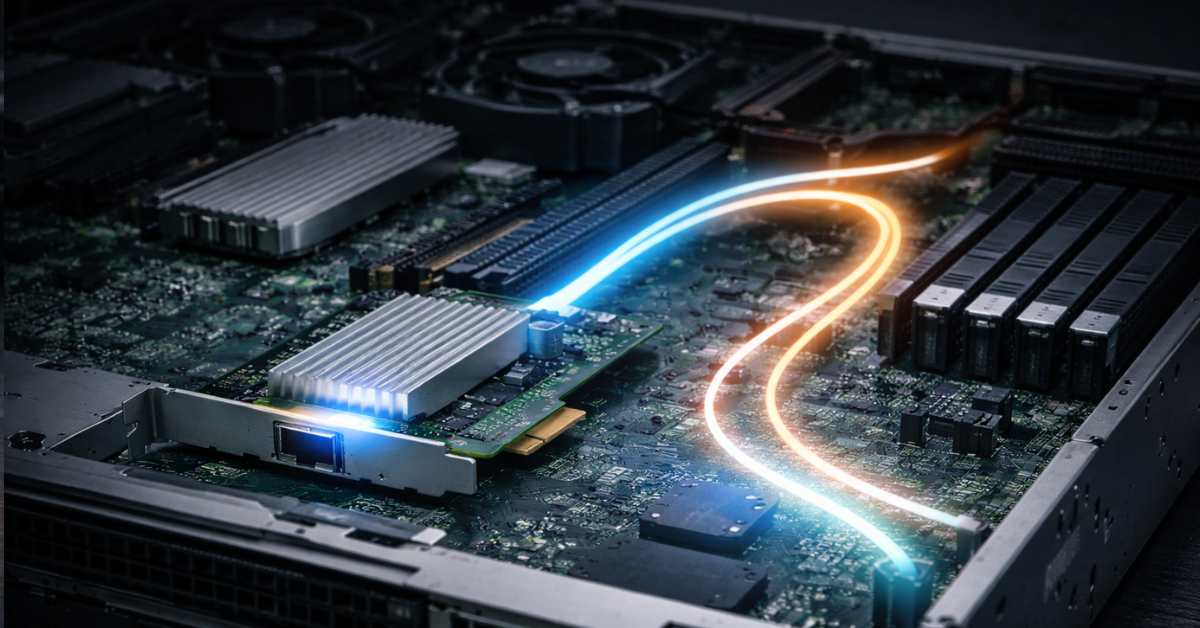 Server NIC latency and CPU overhead