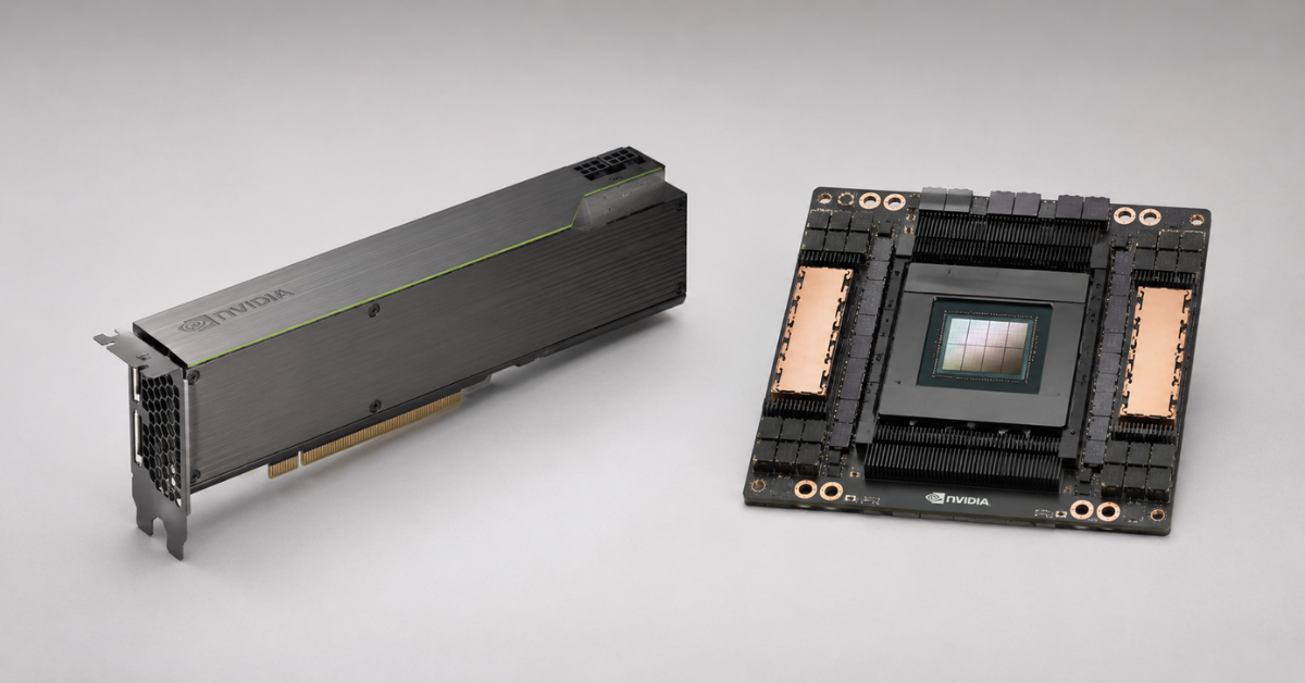 SXM GPU-модуль и PCIe-видеокарта