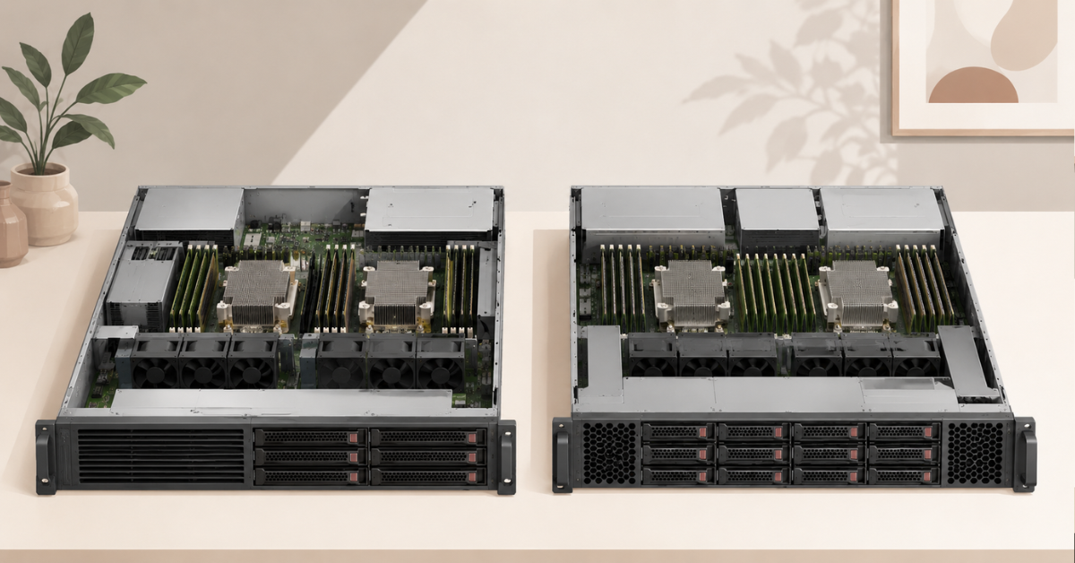 Архитектура процессоров и памяти PowerEdge 17G и 16G