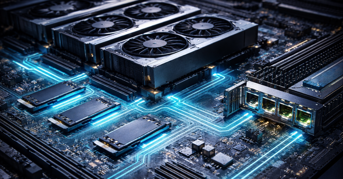 Линии PCIe: NVMe, GPU и 100G — где CPU решает всё