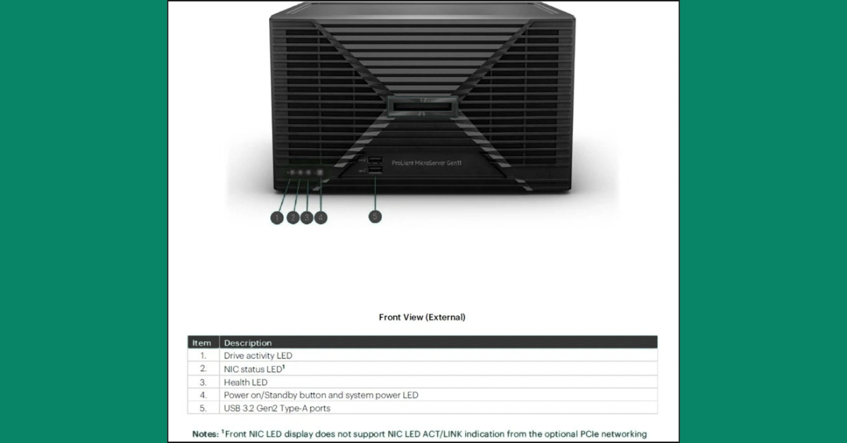 HPE ProLiant MicroServer Gen11