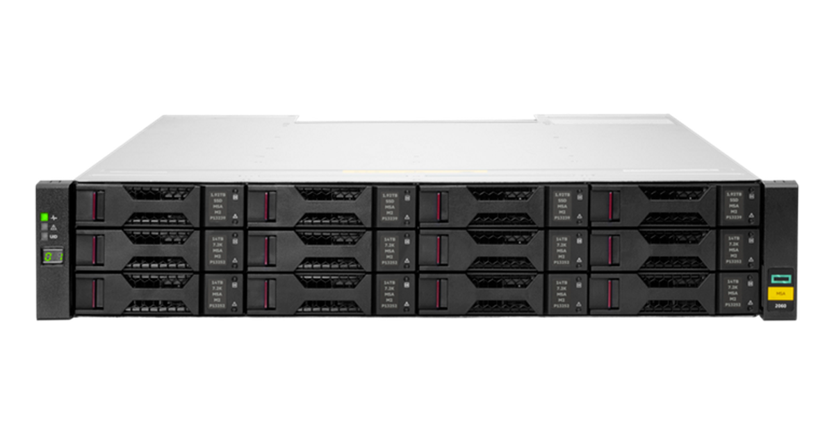 Дисковые отсеки HPE MSA 2060 LFF без лицевой панели