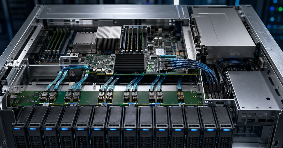 SAS, SATA и NVMe backplane