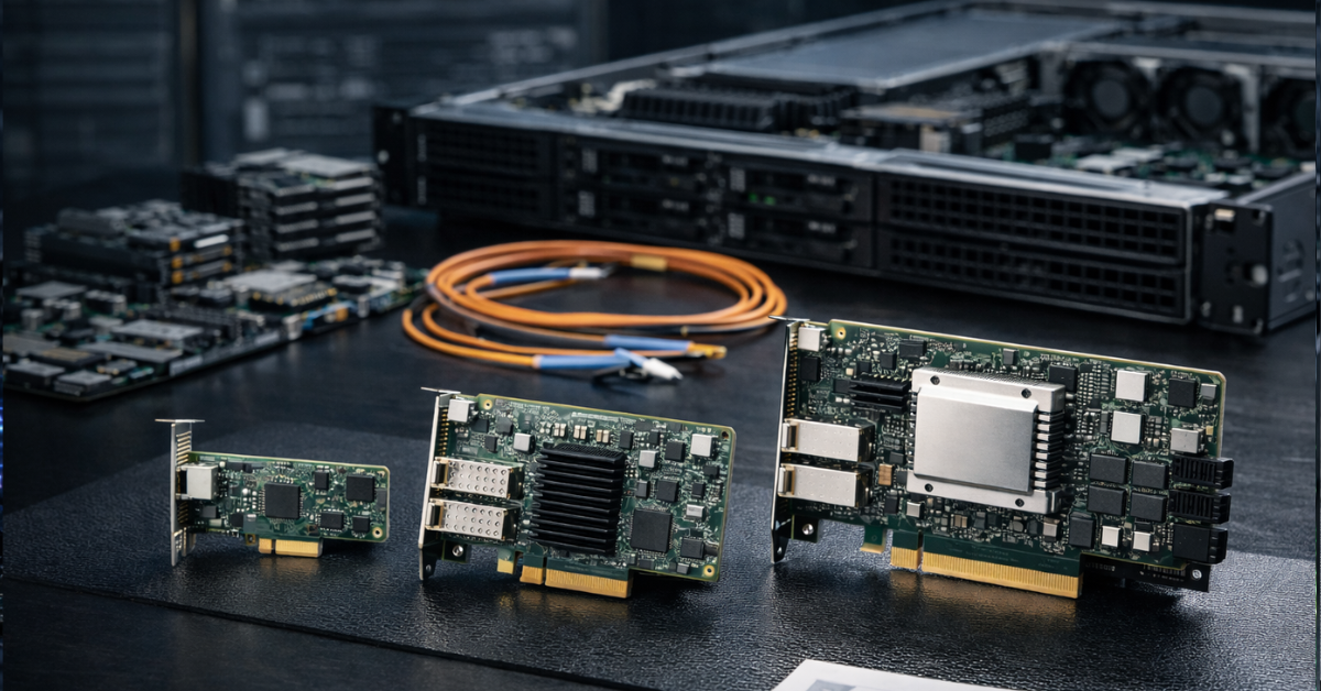 Выбор между NIC, SmartNIC и DPU