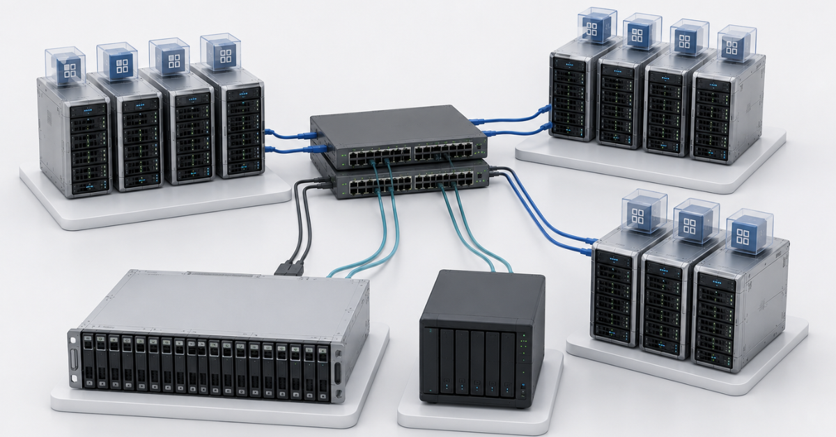 SAN iSCSI и NFS для виртуализации