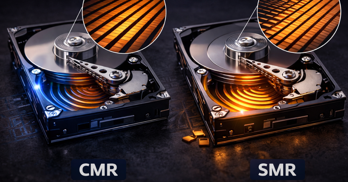 SMR in RAID performance risk comparison