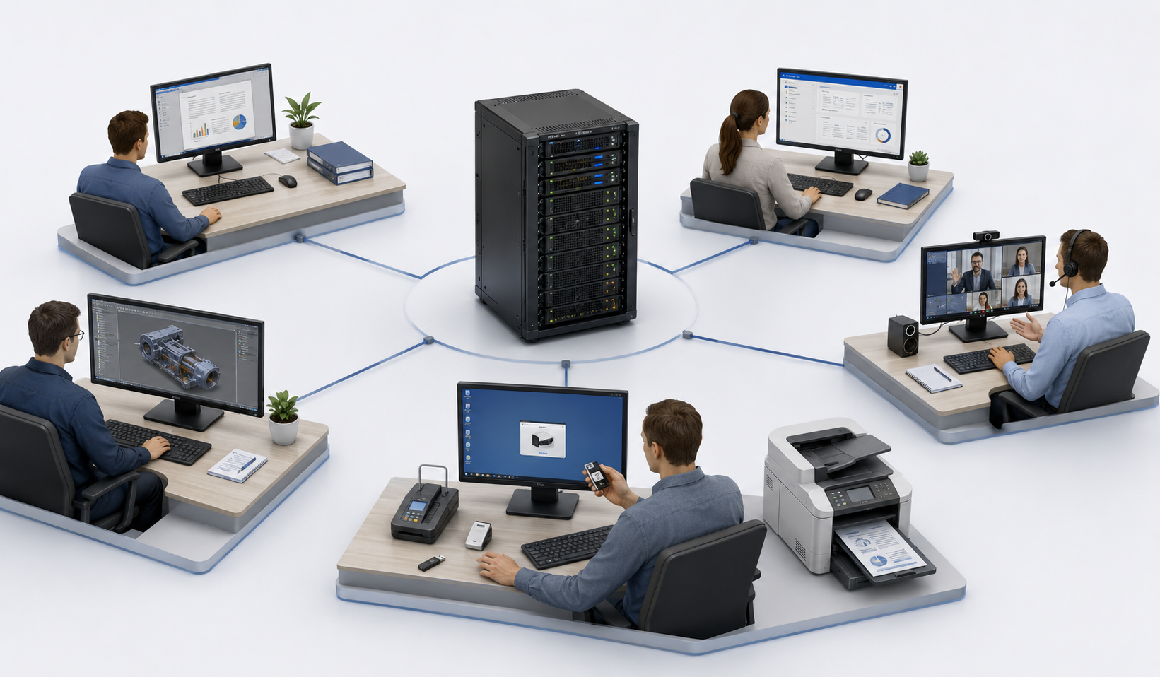 Профили пользователей VDI