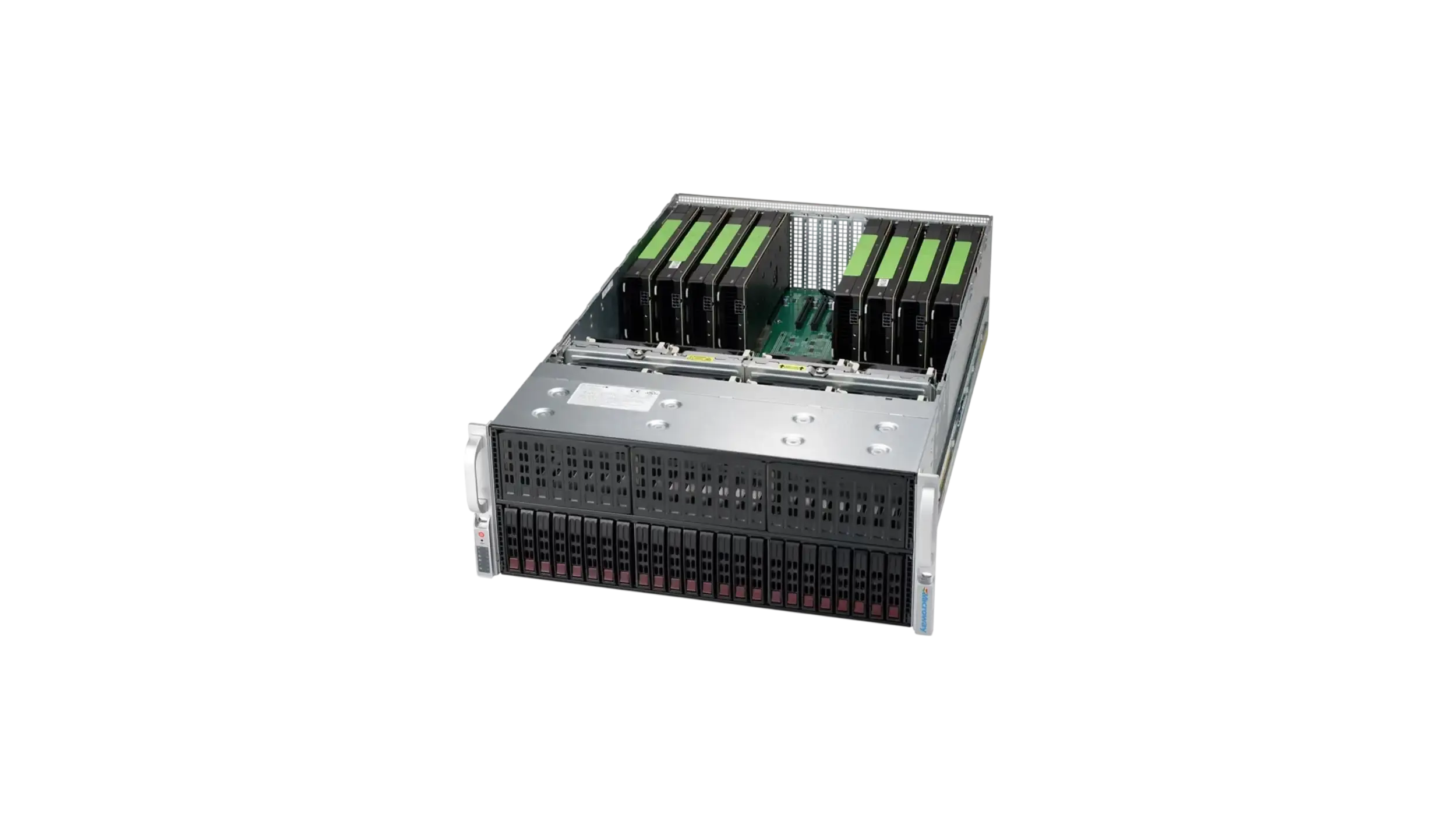 Сервер Supermicro 4028GR-TR (4× Instinct MI50 16GB, 2× Xeon E5 2680v4, RAM 128GB)