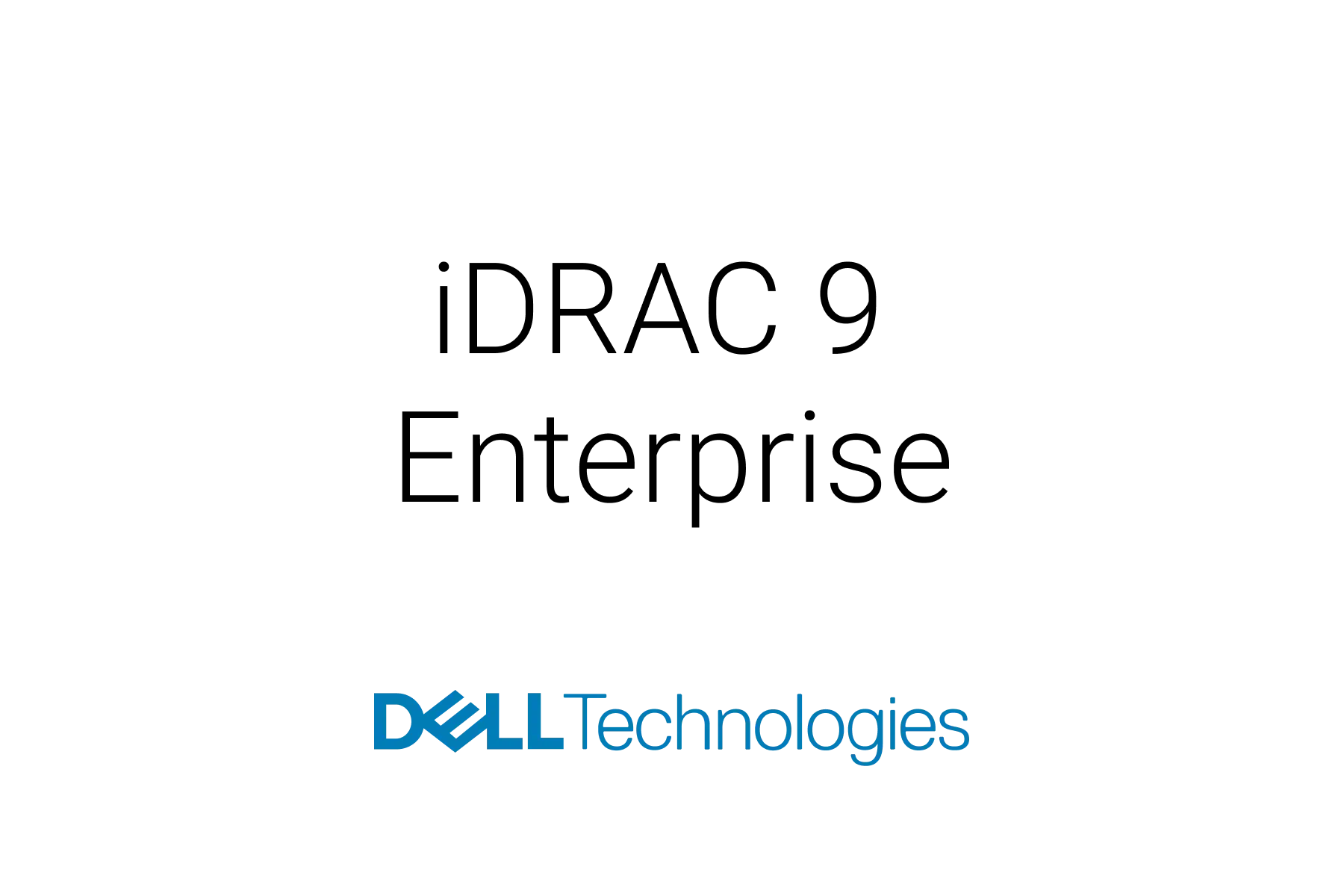 Dell iDRAC 9 Enterprise