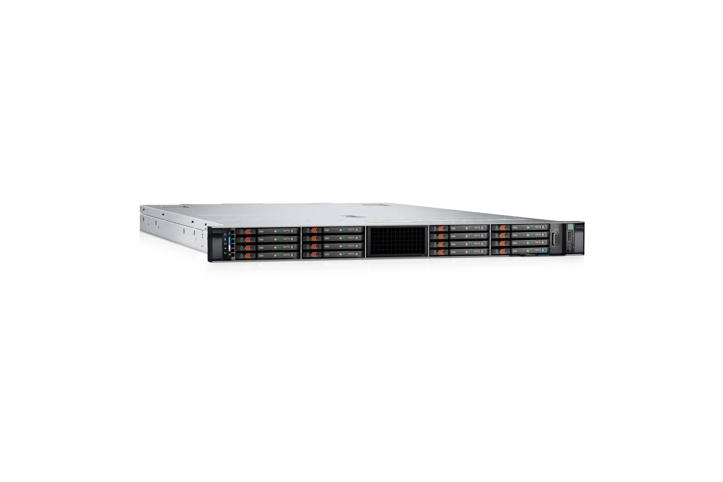 Сервер Dell Poweredge R660 Вид сбоку