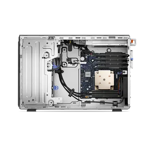 Сервер Dell Poweredge T350 Вид изнутри