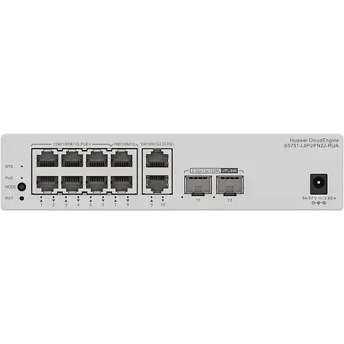 Коммутатор Huawei CloudEngine S5751-L8P2PN2J-RUA