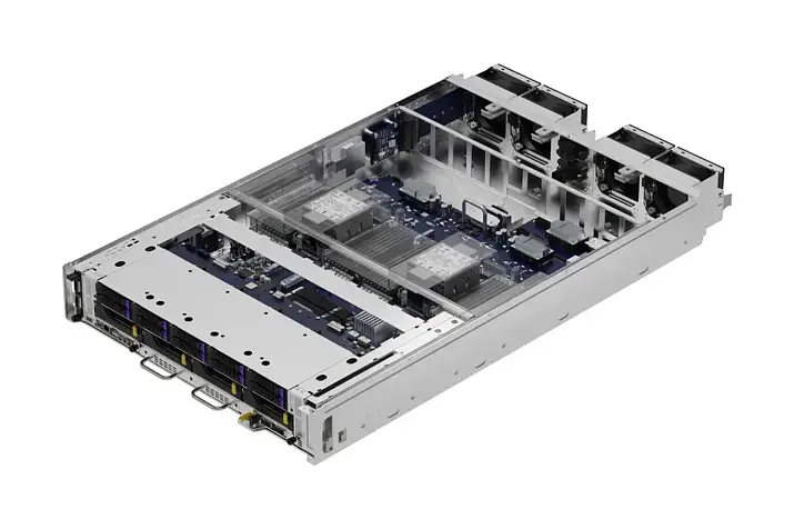 OpenYard представляет флагманский GPU-сервер HN203I на Intel Xeon 6
