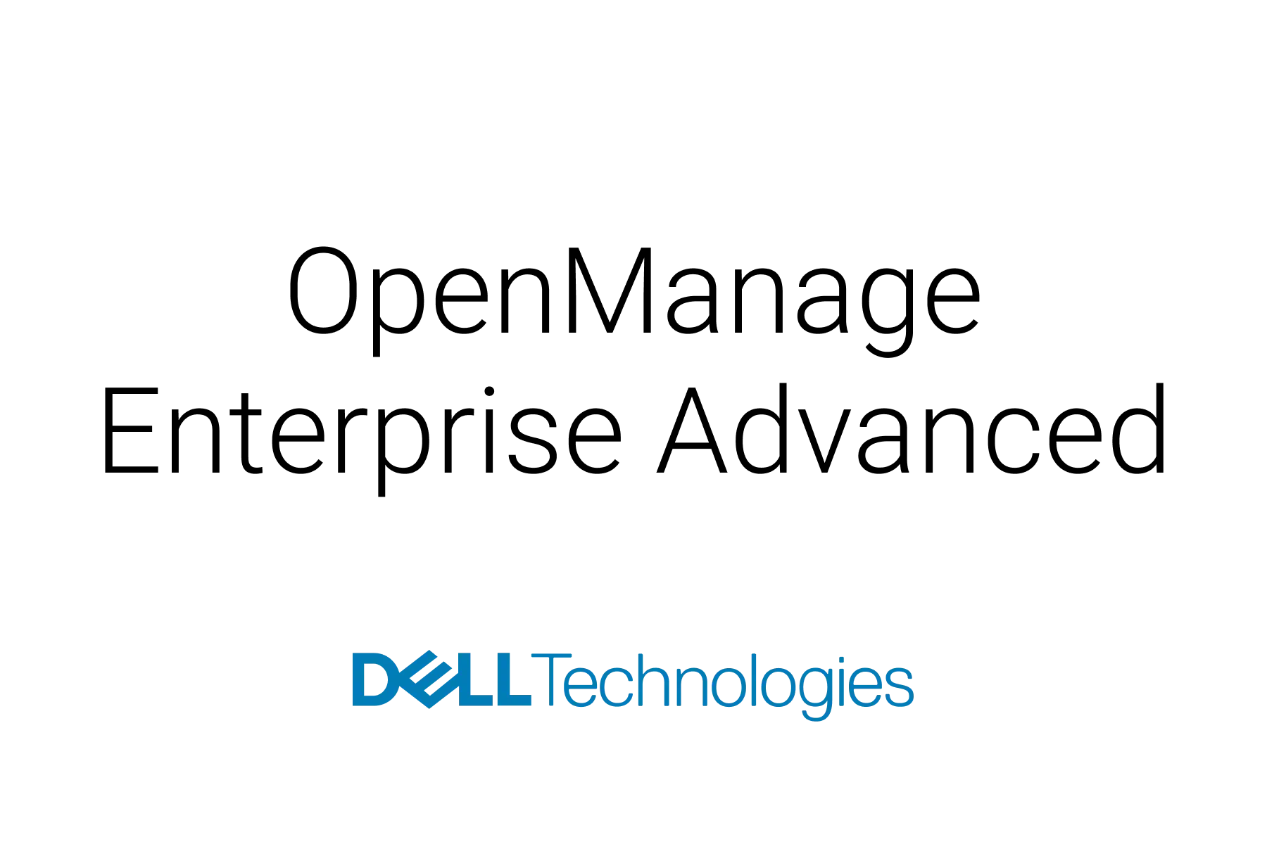 OpenManage Enterprise Advanced