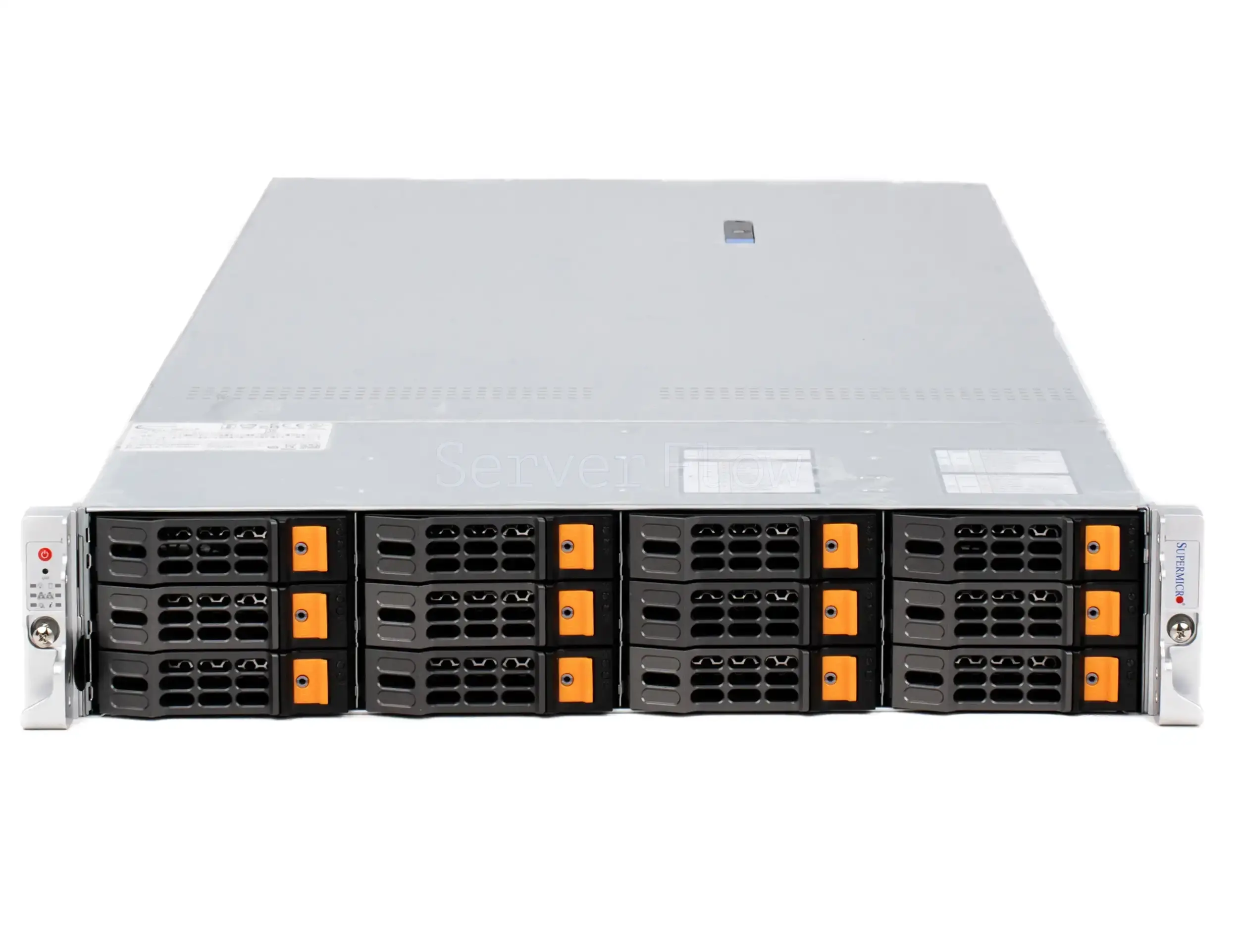 Сервер Supermicro AS-2025HS-TNR (2× Radeon AI PRO R9700 32GB, 2× EPYC 9124, RAM 128GB)