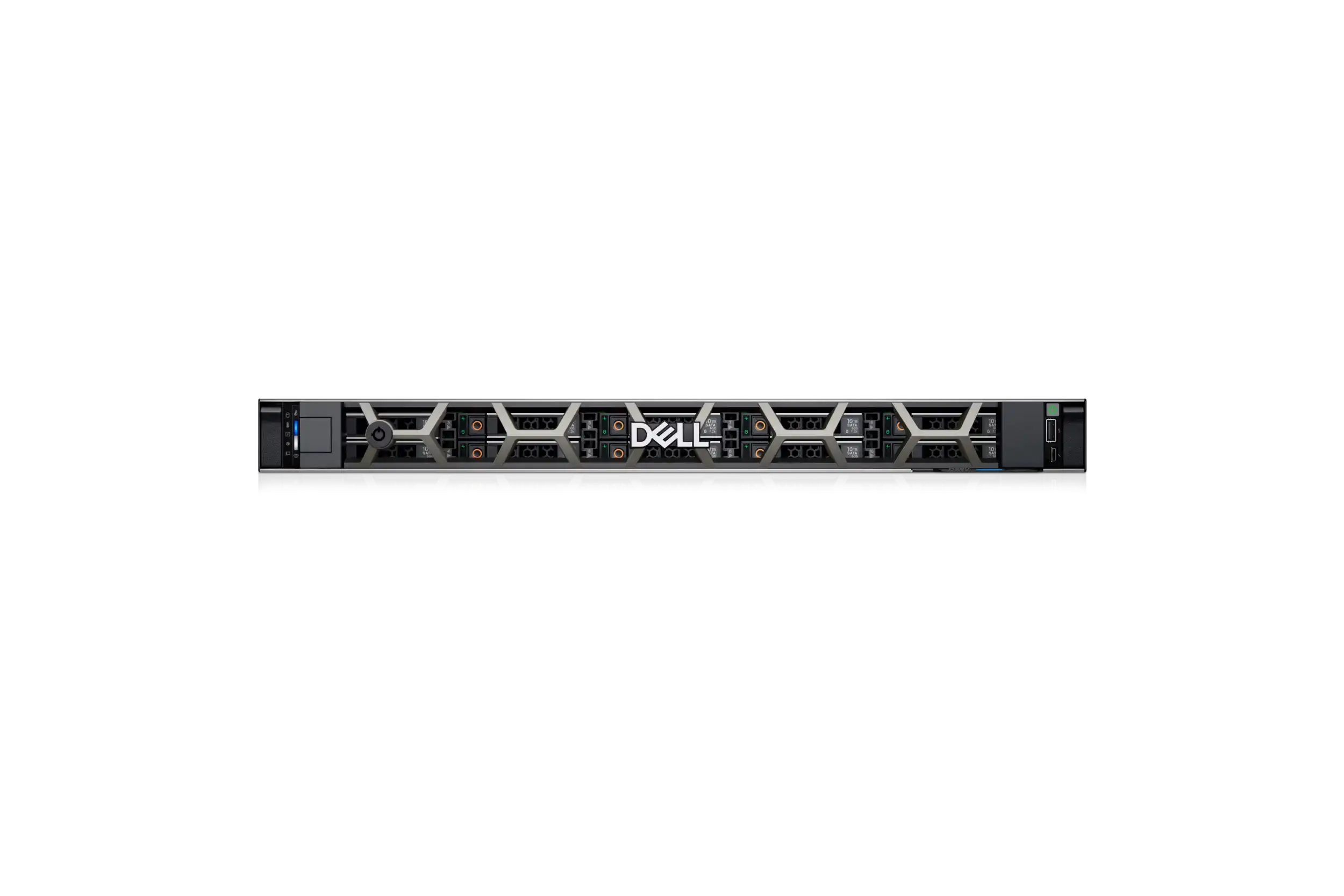 Сервер Dell Poweredge R660 Вид спереди