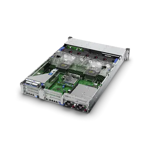 Сервер HPE Proliant DL380 Gen10 Вид изнутри