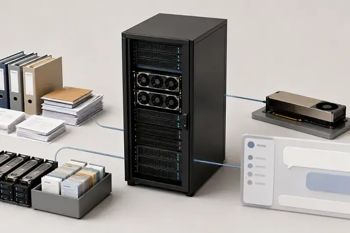 GPU-сервер для RAG и корпоративного чат-бота: что важно кроме видеокарты