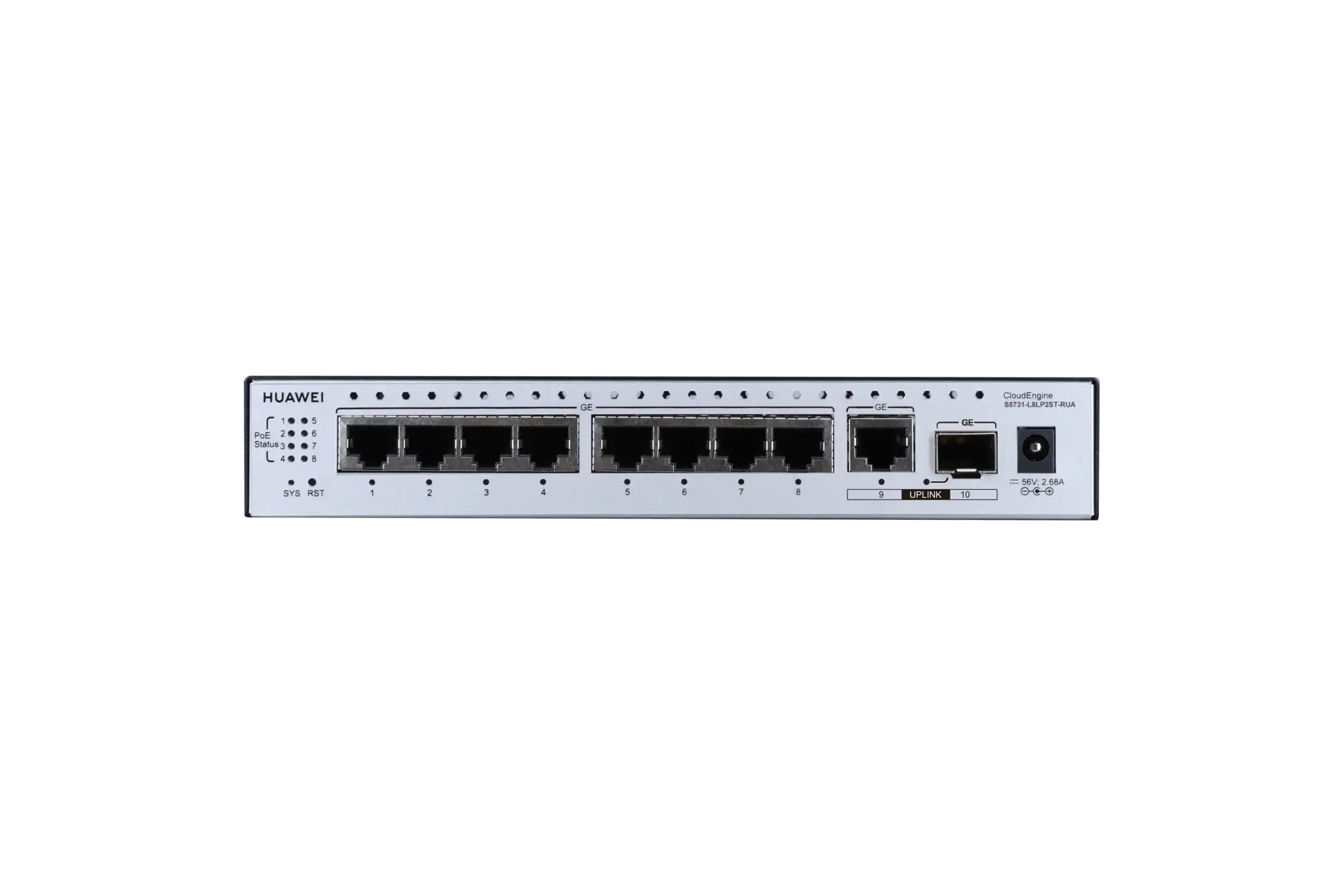 Коммутатор Huawei CloudEngine S5731-L8LP2ST-RUA