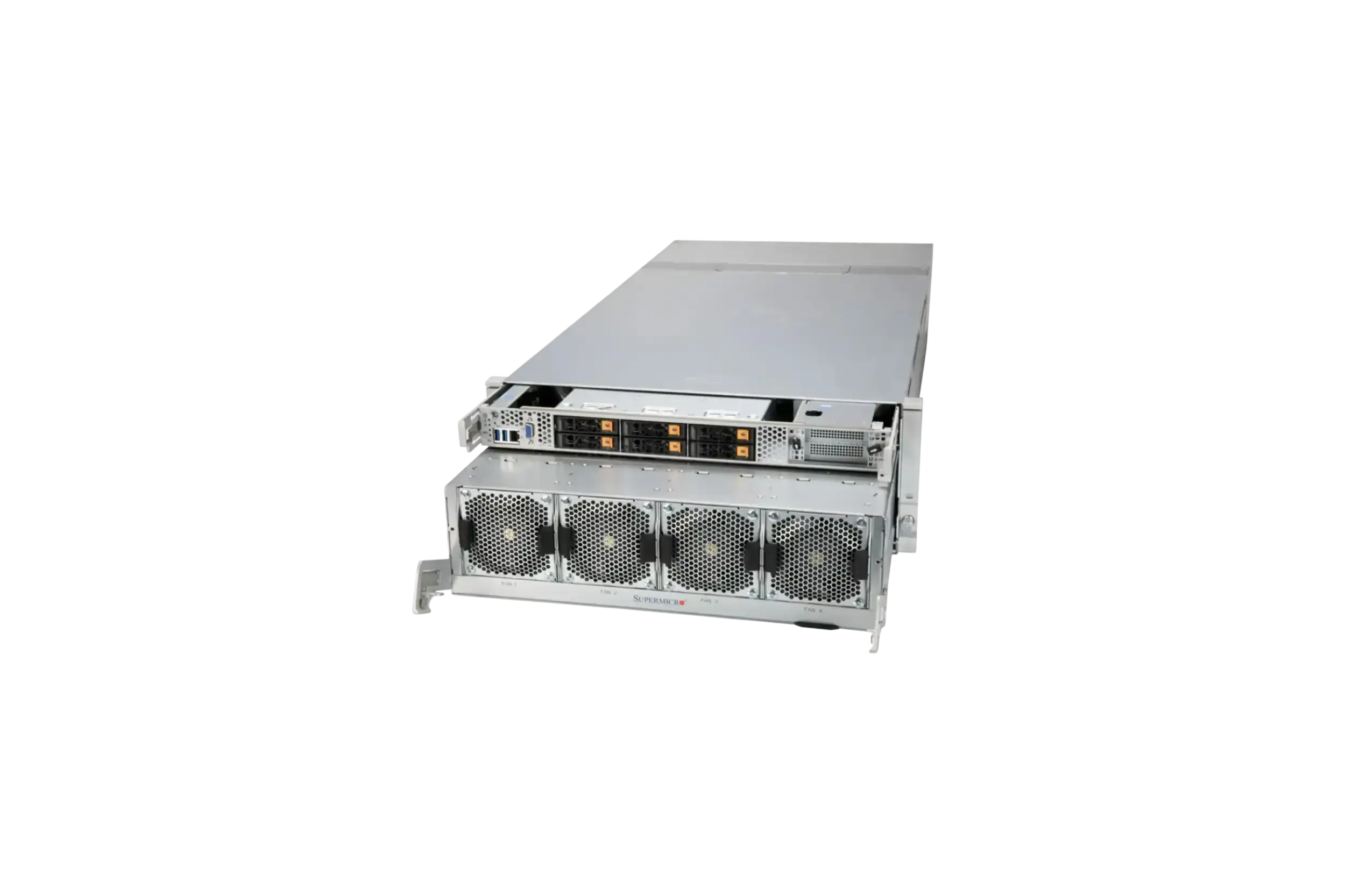 Сервер Supermicro AS-4124GO-NART (8× A100 SXM 40GB)