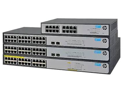 Коммутаторы серии HPE OfficeConnect 1420