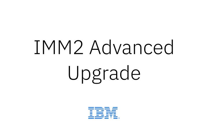 Программное обеспечение IBM IMM2 Advanced Upgrade