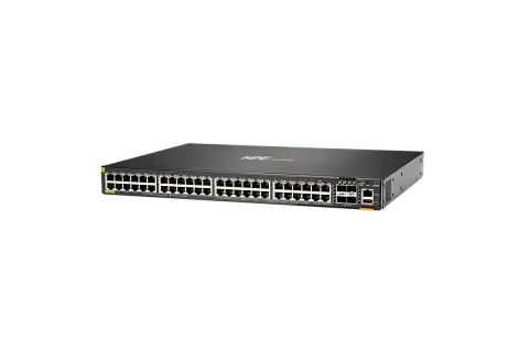 Коммутатор HPE CX 6300F 48‑port 1GbE Class 4 PoE and 4‑port SFP56