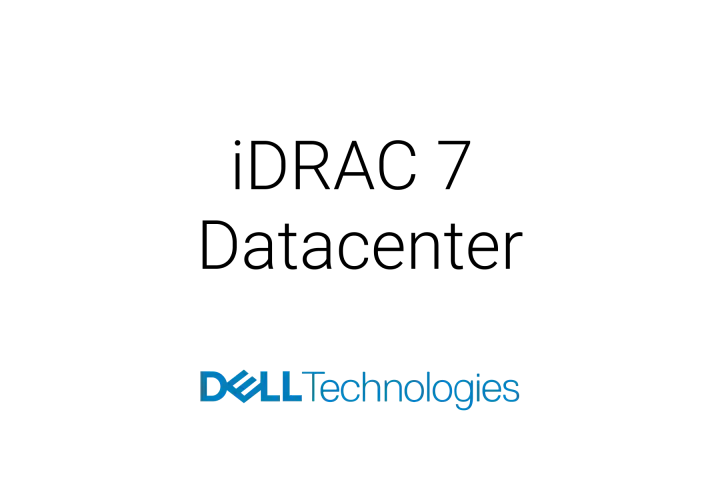 Программное обеспечение Dell iDRAC 7 Datacenter