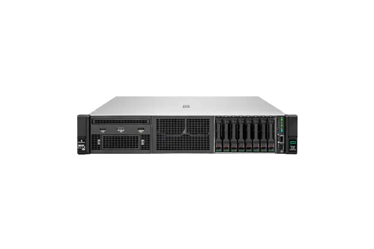 Сервер HPE Proliant DL380 Gen10 Plus Вид спереди