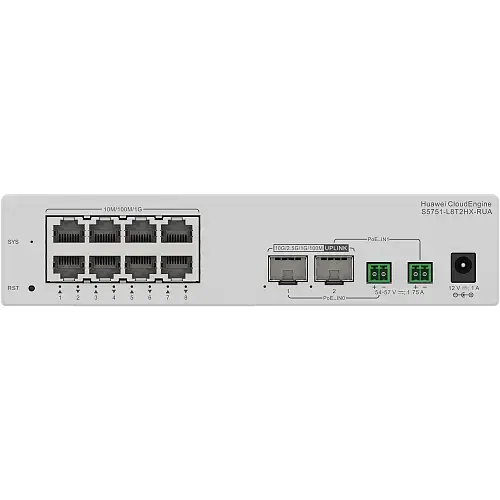 Коммутатор Huawei CloudEngine S5751-L8T2HX-RUA