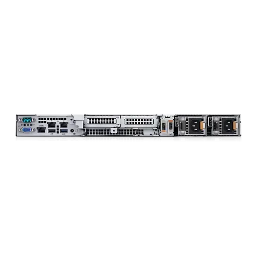 Сервер Dell Poweredge R350 Вид сзади