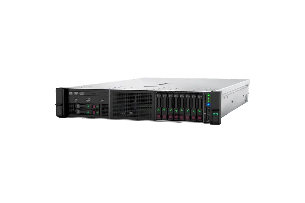 Сервер HPE Proliant DL380 Gen10 Вид сбоку