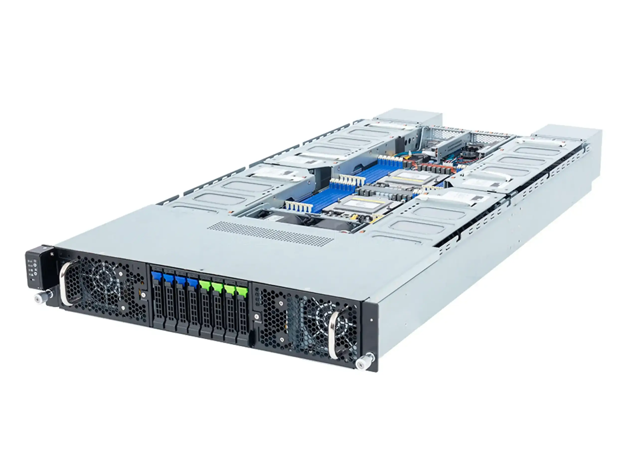 Сервер GIGABYTE G294-Z42-AAP2 (4× RTX PRO 6000 BSE 96GB, 2× EPYC 9754, RAM 1.1TB)