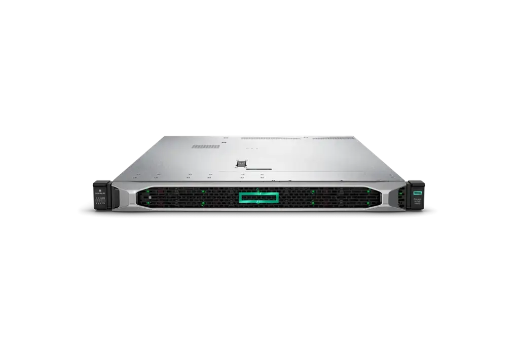 Сервер HPE Proliant DL360 Gen10 Вид спереди