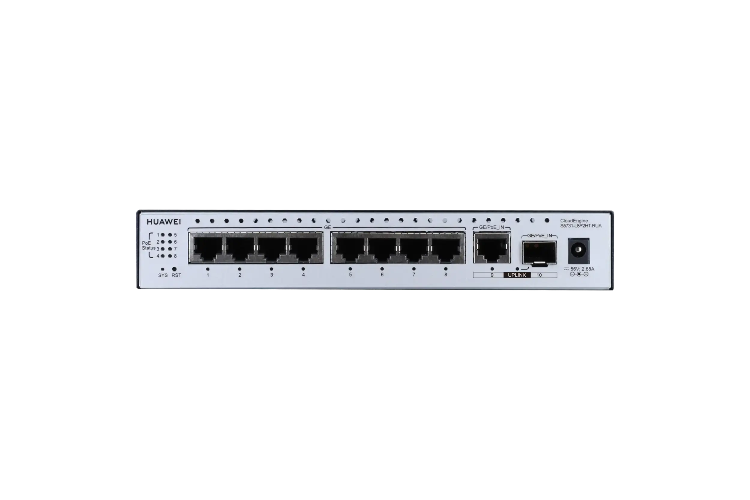 Коммутатор Huawei CloudEngine S5731-L8P2HT-RUA