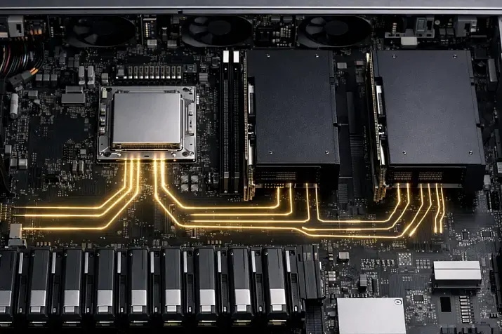 PCIe линии в серверах: почему это критично для GPU и NVMe