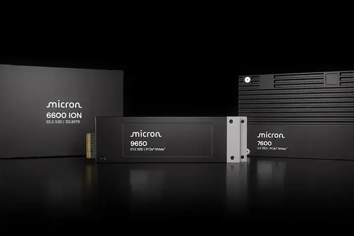Micron анонсировала первый SSD PCIe 6.0 со скоростью чтения 28 000 МБ/с