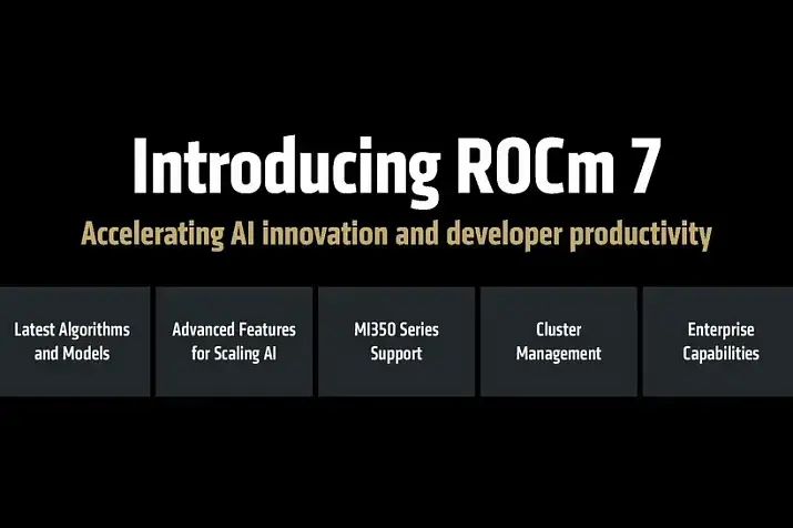 AMD представляет новую версию платформы ROCm 7.0