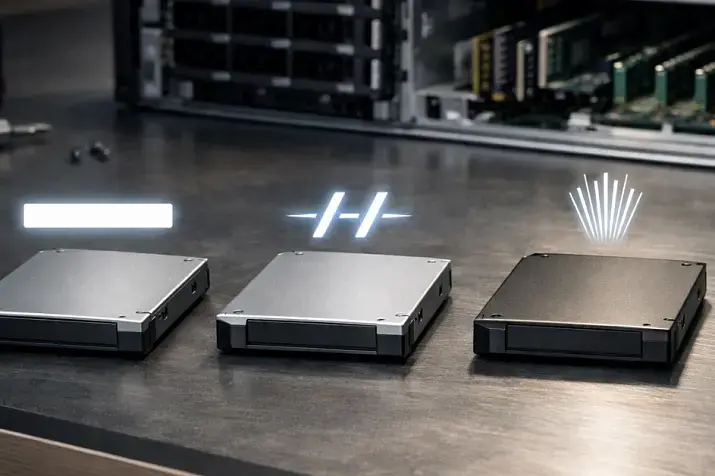 SATA vs SAS vs NVMe: что выбрать